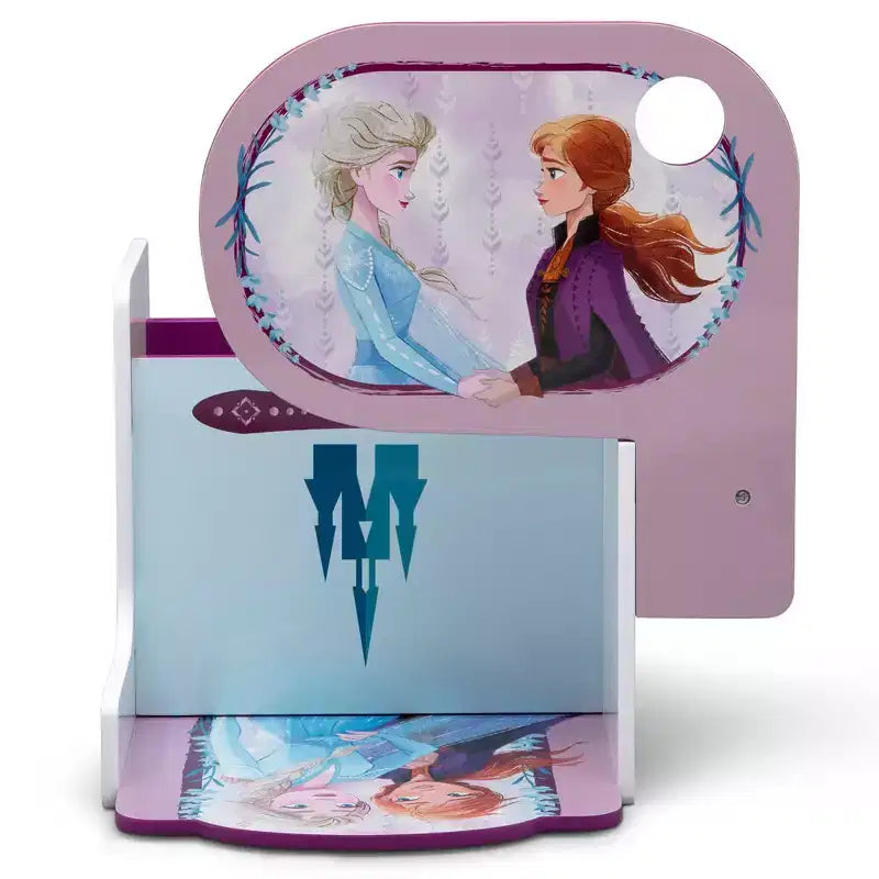 Sedia da scrivania per bambini con contenitore – Design colorato a tema personaggi per bambini dai 3 anni in su