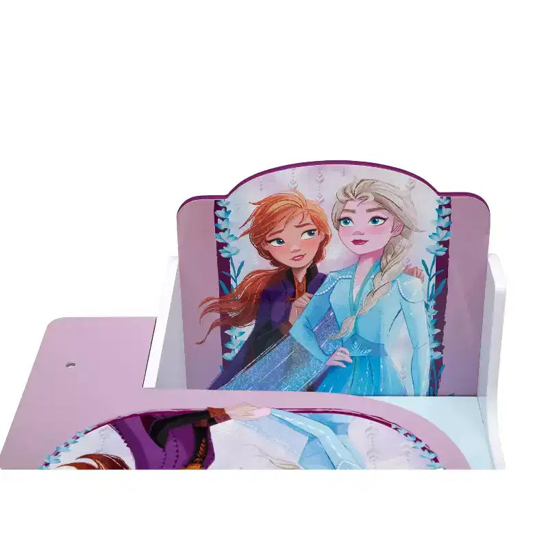 Sedia da scrivania per bambini con contenitore – Design colorato a tema personaggi per bambini dai 3 anni in su