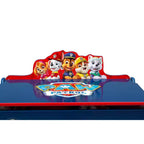 Cofanetto portagiochi deluxe per bambini con grafica di personaggi – Età 3-9, in legno
