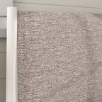 Letto a piattaforma in legno di gomma imbottito – Bianco crema, Queen, Non necessita di rete a molle