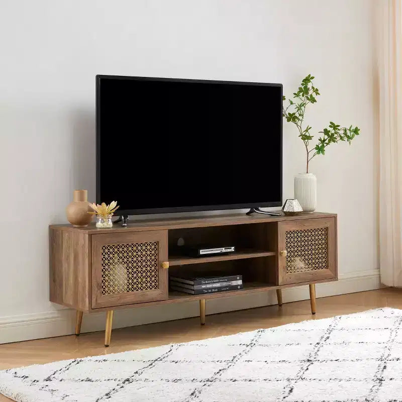 Mobile TV con contenitore per TV fino a 65 pollici