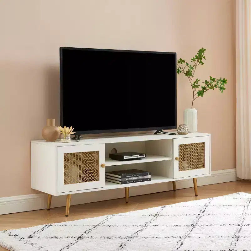 Mobile TV con contenitore per TV fino a 65 pollici