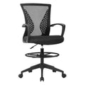 FDW Drafting Chair Tall Office Chair with Adjustable Height Breathable Mesh Back