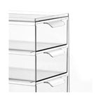 Organizzatore impilabile a 3 cassetti per cucina o dispensa